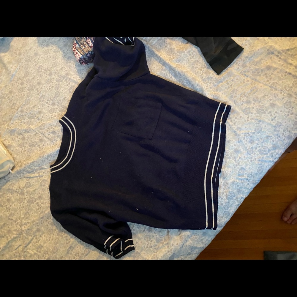 Liz sport navy shirt